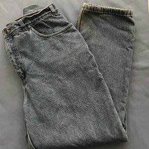 Vintage Outer Rim Men’s Flannel Lined Blue Jeans 40” W x 30” L